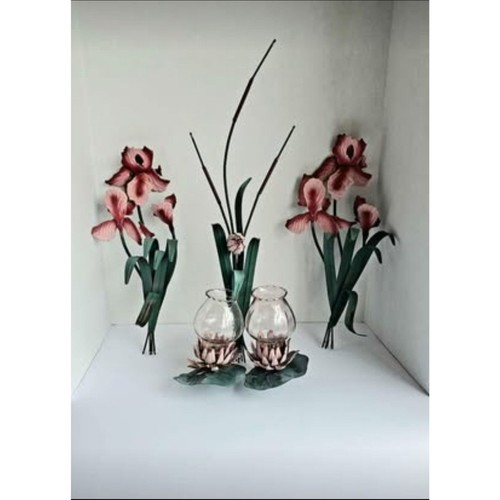 Vintage mcm lily pad - vintage, cattail