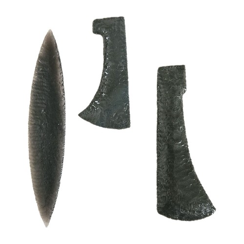 Vtg flint knapping obsidian - vtg,
