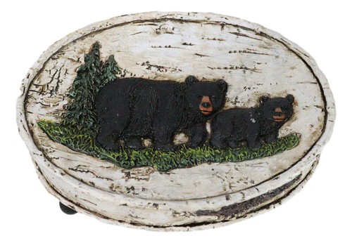 Ebros rustic black bear - ebros,