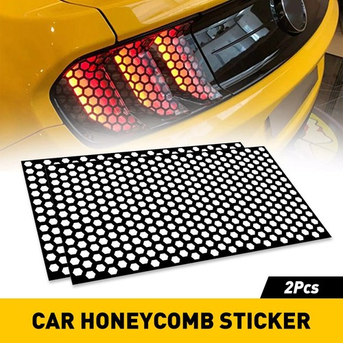 Black honeycomb sticker car - 2*,