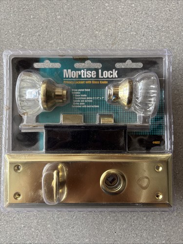 Mortise lock with polished - mortise,