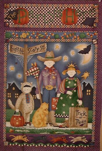 Debbie mumm fabric halloween - mumm,