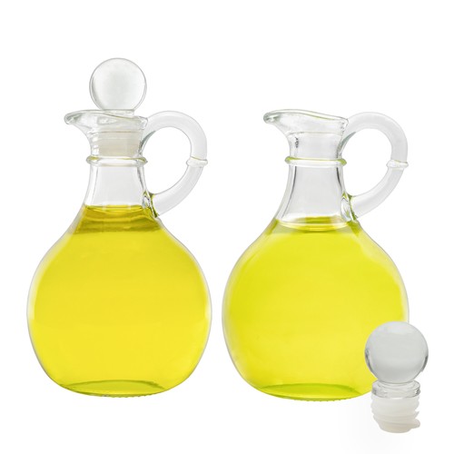 Glass oil and - glass,