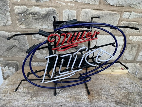 Miller lite neon - lite, beer