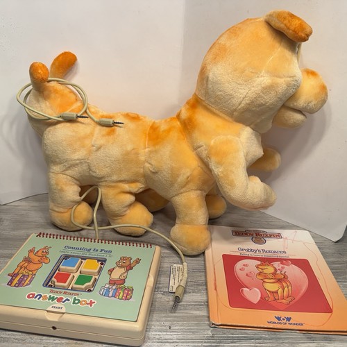 Vintage grubby 1985 teddy - vintage,