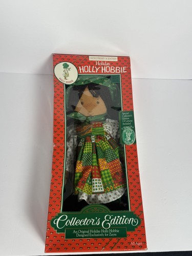 Vtg 1988 holiday holly hobbie - vtg,