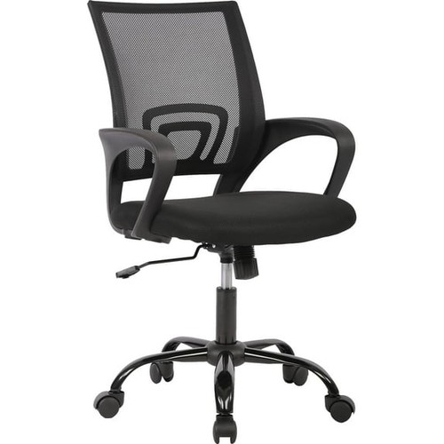 Black jonpony ergonomic - black,