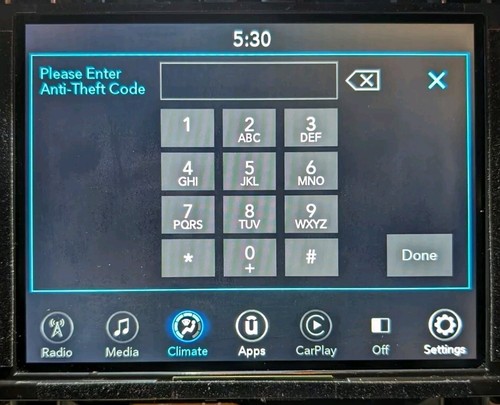 Uas uaq radio unlock - 4c, code