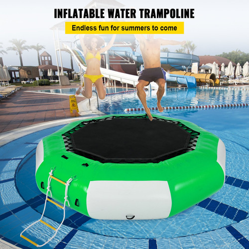 Inflatable water trampoline - water,