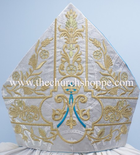 Mitre bishop with am - mitre,