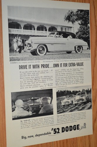 1952 dodge coronet - 1952,