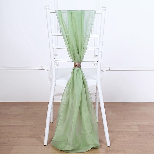 Sage green premium chiffon - sage,
