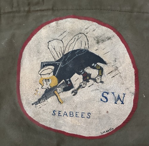 Vintage navy seabees - navy,