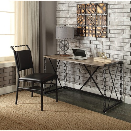 Rustic oak antique - oak, black