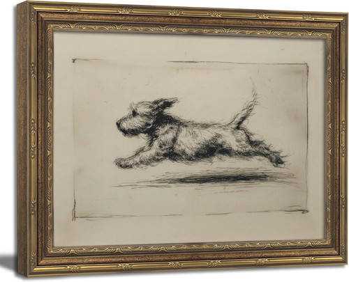 Vintage gold framed - vintage, art