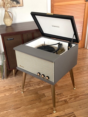 Vtg 50s magnavox tube record - 50s,