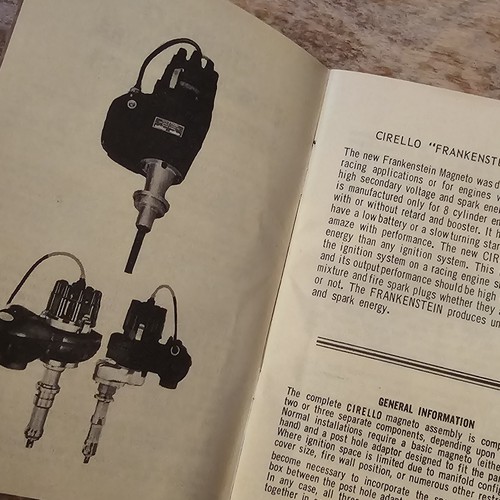 1968 cirello magneto - cirello, catalog