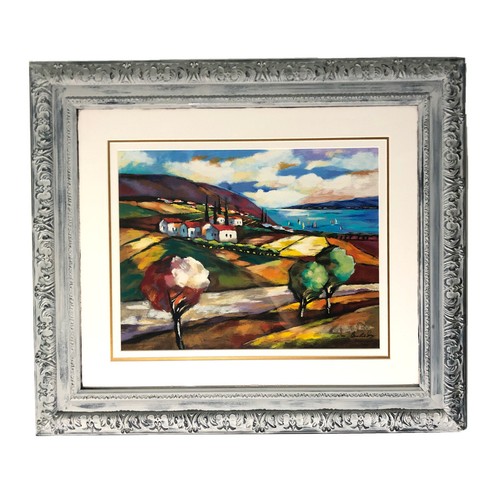Brodinsky framed signed - framed/signed,, l.e
