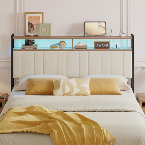 Queen size headboard with - size,