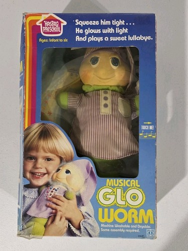 Vintage 1985 musical glo worm - vintage,