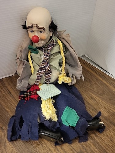 Vintage clyde the - clyde, hobo-clown