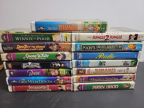 Vhs lot movies fun tv - vhs,