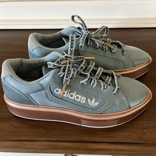 Adidas sleek women baby blue - women's,