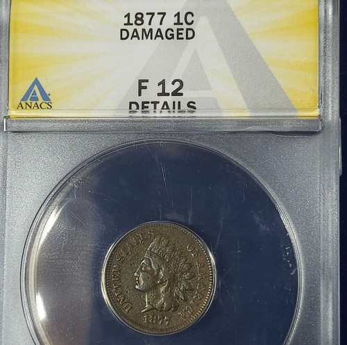 1877 indian head - indian, cent