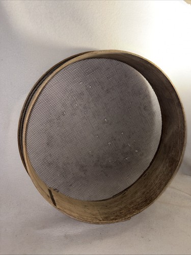 Antique primitive wood mesh - primitive,
