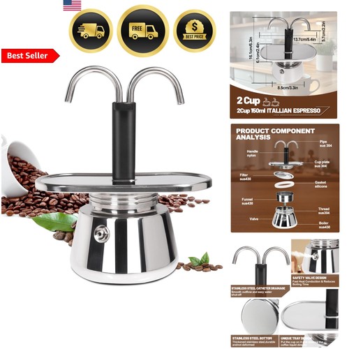Coffee maker stainless steel - maker,