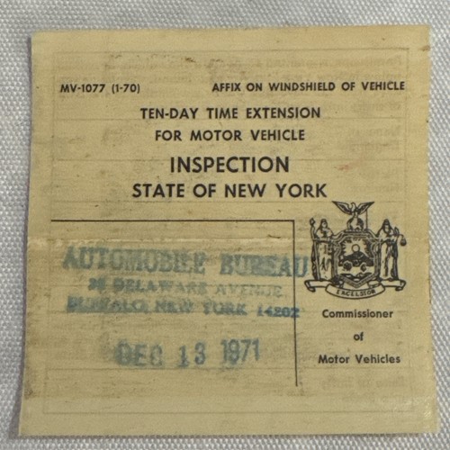 1971 new york state - new, -car