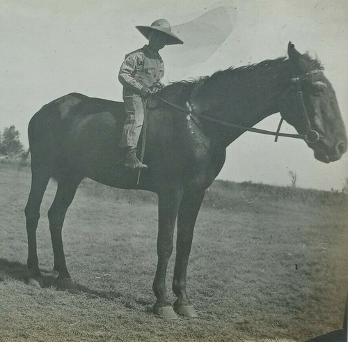 Young cowboy silhouette - young,