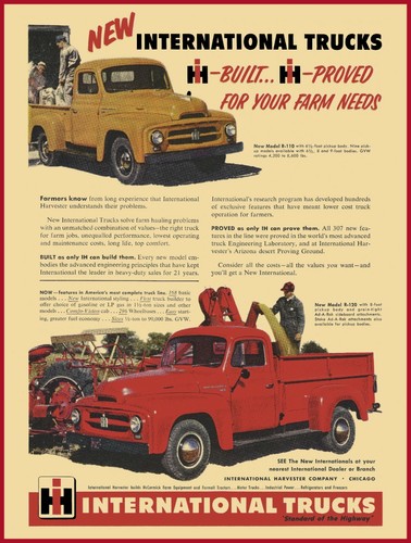 1953 international pickup - 1953,