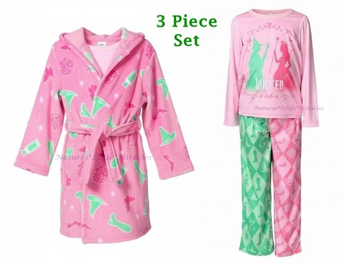 Wicked girls robe pajamas set - girls,
