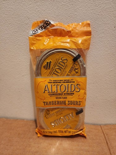 Pack altoids tangerine sours - tangerine,