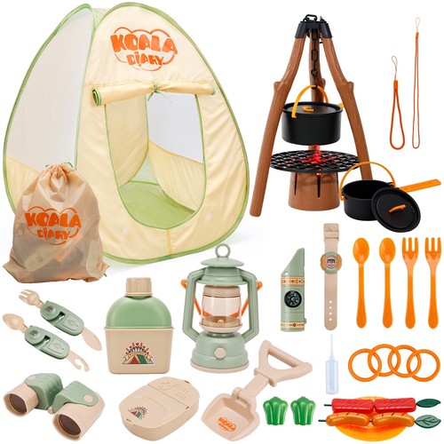 42pcs camping pretend - camping, play
