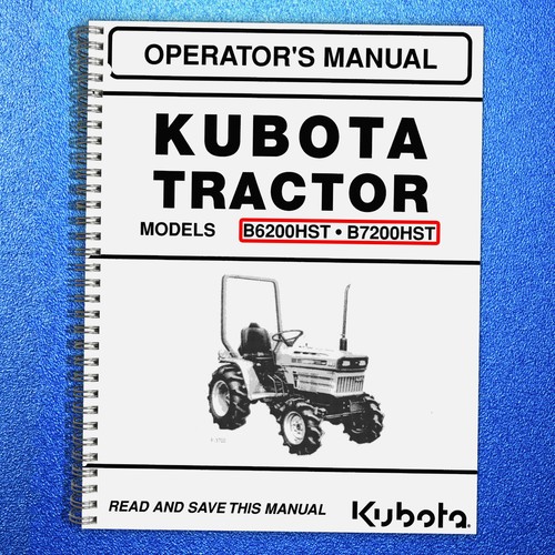 Kubota b6200hst b7200hst - kubota,