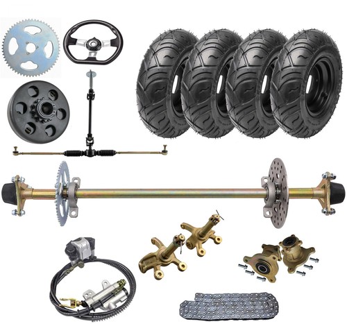 Kart rear axle kit - 29", 6"