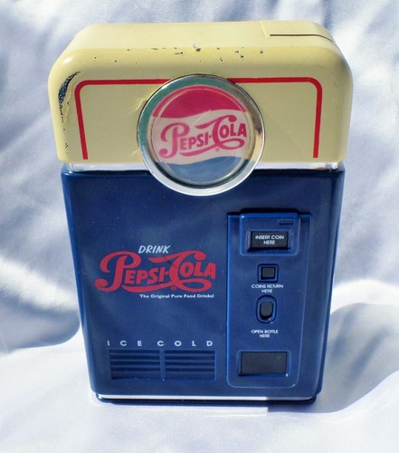 Vtg pepsi cola vending machine - pepsi-cola,