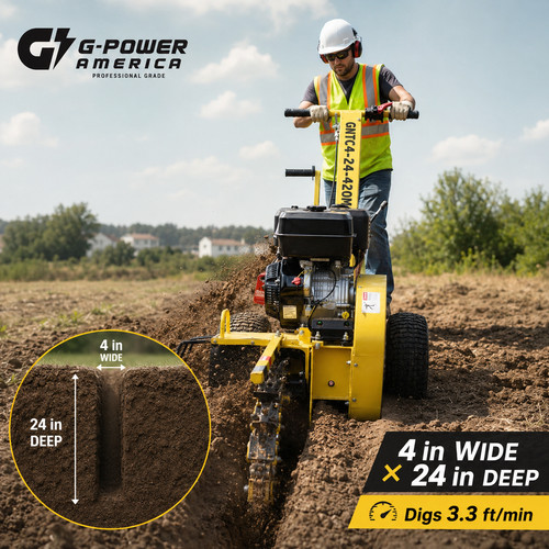 Min trenching speed - 3.3,
