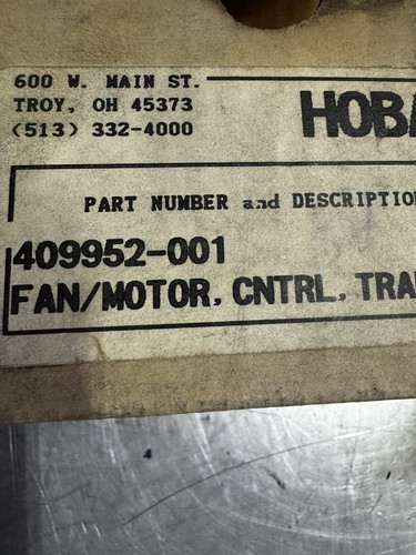 409952 001 fan motor - motor,