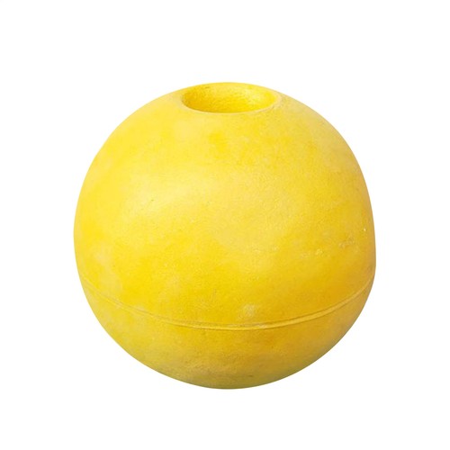 Yellow buoy float - float, foam