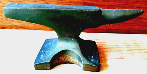 Vtg miniature anvil jewelry - vtg,
