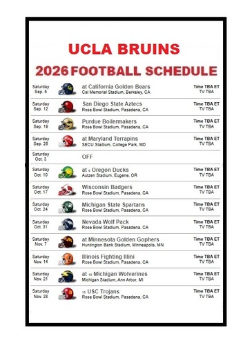 Ucla bruins 2026 - ucla,