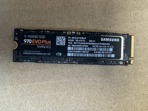 Samsung 970 evo plus - 970, 1tb