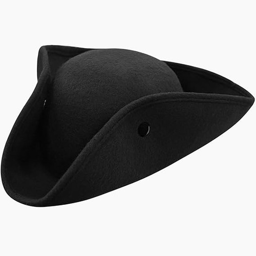 Pirate tricorn hat colonial - pirate,