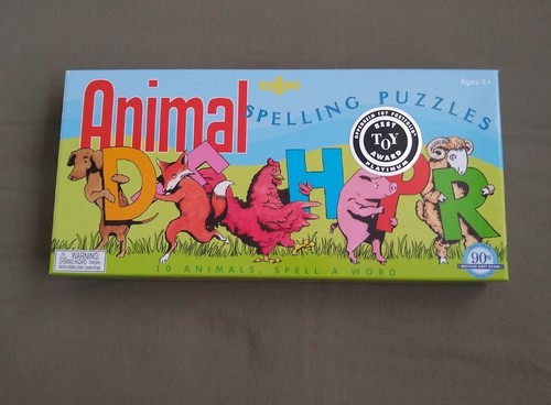 Eeboo animal spelling - eeboo,