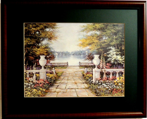 Patio garden picture floral - garden,