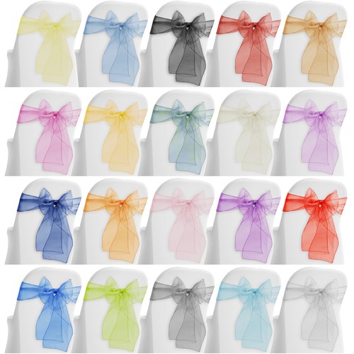 100 organza wedding chair - wedding,