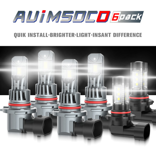 Led high low beam headlight - low,
